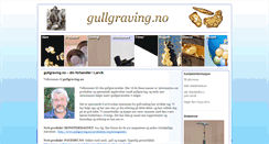 Desktop Screenshot of gullgraving.no