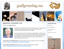 Tablet Screenshot of gullgraving.no